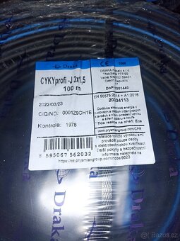 Kabely CYKY profi - J 3x2,5 a CYKY profi - J 3x1,5 - 2