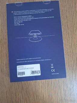 Bezdrátová nabíječka O2. Nerozbalena - 2