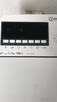 Pračka Indesit ITW E 71252 W /// A++/ 1200 ot./ 7kg - 2