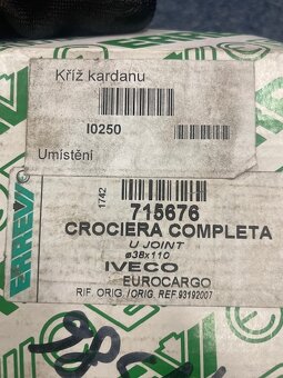 Kardanový kříž - Iveco Eurocargo - 2