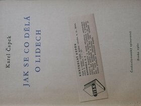 Karel Čapek - Jak se co dělá o lidech - 2