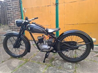 Německý motocykl Dkw RT125/2a autounion - 2