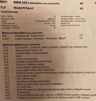 BMW 340i M sport - zadokolo, M performance diferenciál - 2