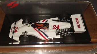F1 Hesketh 308C #24 James Hunt 1975 Spark S2238 1:43 - 2