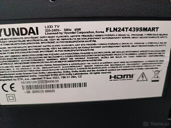 Smart led TV Hyundai 24 "=60cm dvb-t 2 - 2
