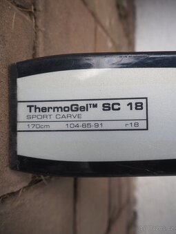Lyže Blizzard thermogel SC 18 - 170 cm - 2