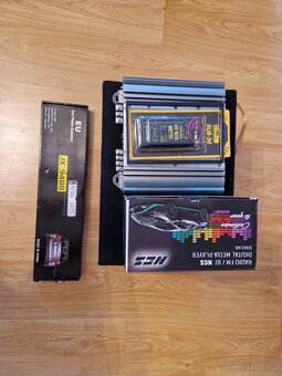 2din radio, Subwoofer,  Zesilovac Kamera - 2