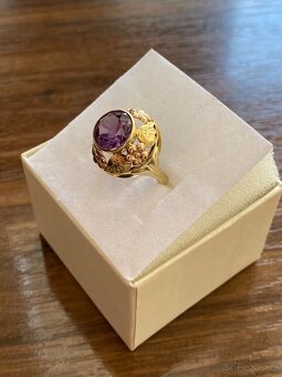 Zlatý prsten dámský - 2