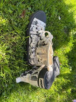 Kotnickove platene tenisky Moomins, vel. 36 - 2