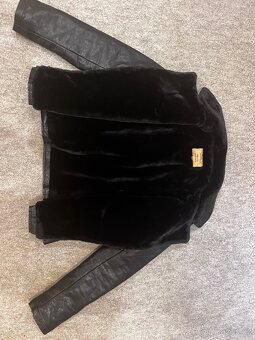 Dámský krátký kabát z ovčí kůže - 2