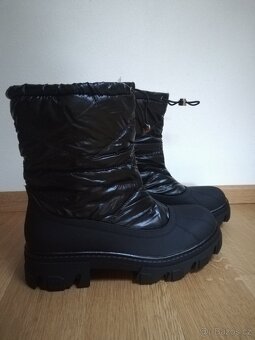 Černé nepromokavé sněhule - 2