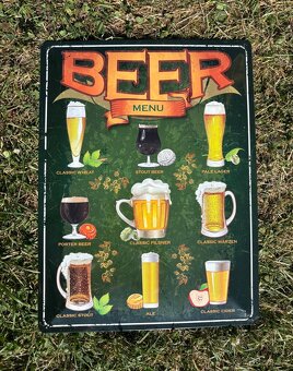 Plechová cedule - 2