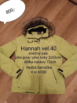 Bunda zimní lyžařská Hannah 40-42 - 2