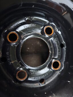Dojezdové kolo Škoda VW Seat R14 4x100 3,5J ET40 - 2