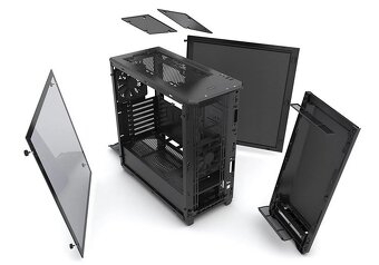 Phanteks Eclipse P400S Tempered Glass - Black - 2