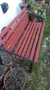 Zahradní lavice - 2