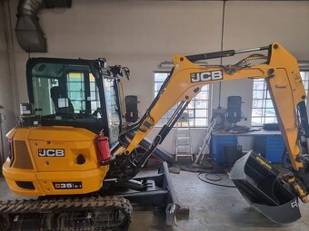JCB 35Z s naklápěcím rotátorem Engcon, centr.mazání, A/C - 2