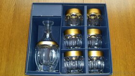 Whisky souprava zlatá - 2