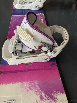 Snowboard Salomon délka 138 vázání S/M - 2