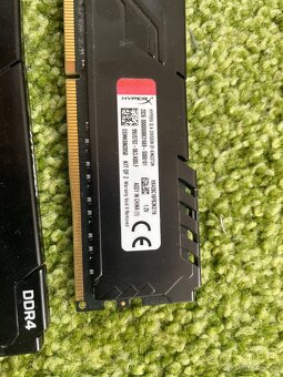 RAM - 2× 8GB DDR4 2666MHz HyperX Fury - 2