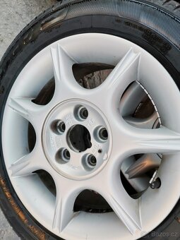 Prodám alu kola Škoda Fabie,185/60R 14, - 2