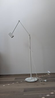 Stojací/čtecí lampa, bílá - 2