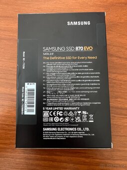 Samsung 870 EVO SATA 2.5” 250GB - 2