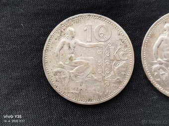 3x 10 kč 1930, 31, 32 Československo - 2