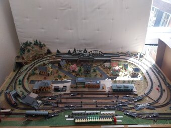 Modelová železnice, modelové kolejiště, vláčky TT - 2