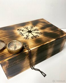 Humidor s motivem Vegvisir - 2