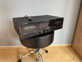 Pioneer Double Cassette Deck CT-W650R + kazety - 2