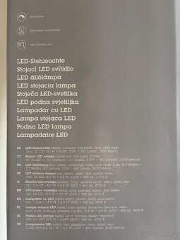 LED stojící lampa NOVÁ - 2