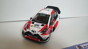 Toyota Yaris wrc 1:18 rally ( předchozí generace nehybrid) - 2