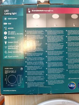 Svítidlo Philips CL550, STMÍVATELNÉ, 15W, 4000K, NOVÉ - 2