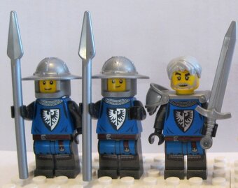 Lego figurky castle středověk B.Falcon,Ork,Sokolnice - 2