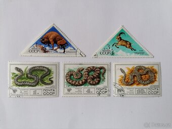 Známky sbírka 26 známek Sovětský svaz SSSR CCCP dnes Rusko - 2