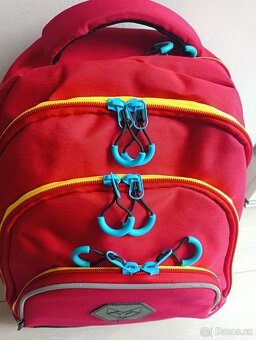 OXYBAG školní aktovna červená  TOP STAV - 2