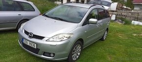 Mazda 5, diesel, velké 7-místné MPV nekuřácké 2009 Nová STK - 2