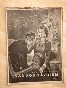 1940–1944 - Sada časopisů Večery pod lampou, čísla 36 až 177 - 2