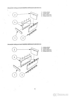Přestavbová sada tvarovek na U26 ECO 5 článek - 2