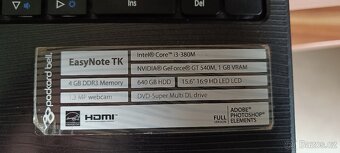 Notebook PackardBell EasyNote TK - 2