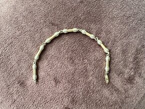 Zlatý náramek 585 27,17gr. - 2