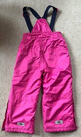 Dětské zimní lyžařské kalhoty s kšandami vel. 116 - 2