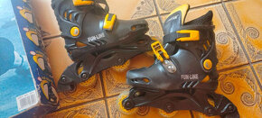 Dětské inline kolečkové brusle vel.33 - 2