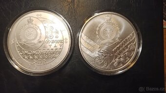 5 Oz Český lev a 5 Oz Slovenský orol - 2