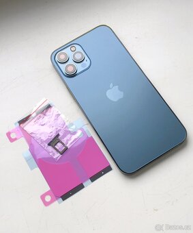 Apple iPhone 12 Pro Max BLUE - Housing - PLNĚ OSAZENÝ - 2