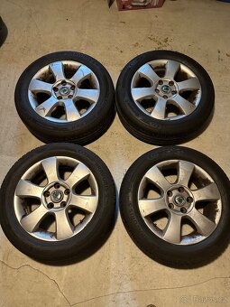 Hliníková kola s pneu - 2