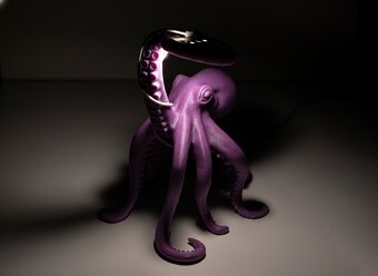 Lampička chobotnice - 3 režimy svícení - 2