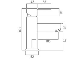 UMYVADLOVÁ BATERIE HRANATÁ - 2