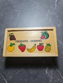 dětské dřevěné domino - 2